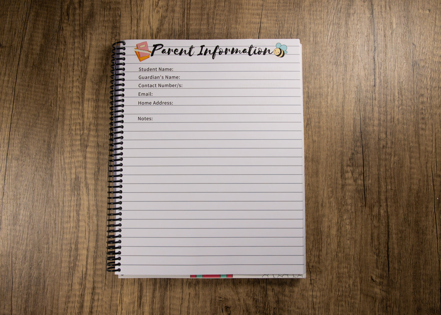 BUZZY BEE Teacher Planner