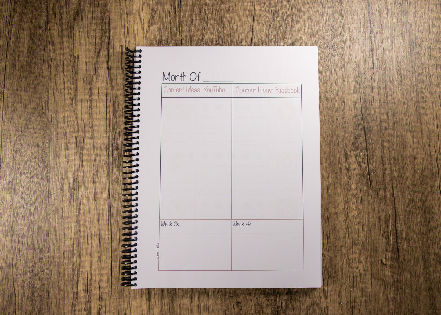 Content Creator Planner