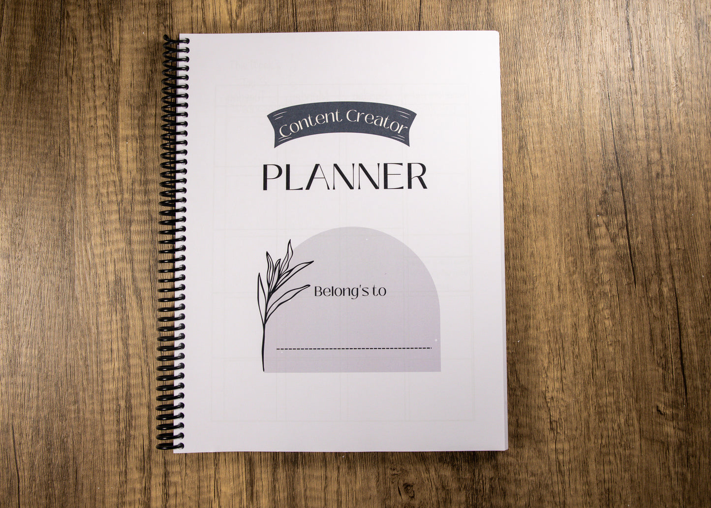 Content Creator Planner
