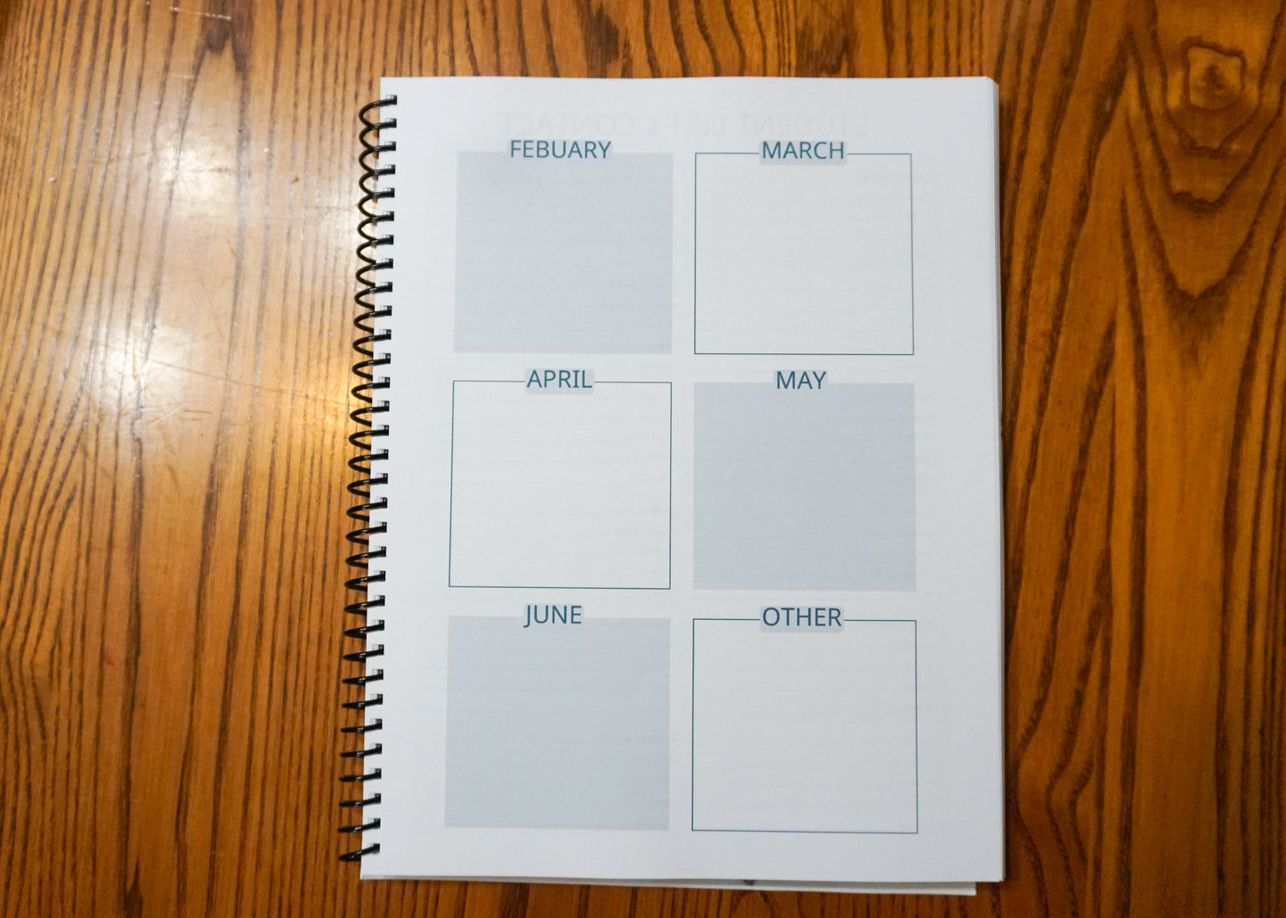 In Bloom Teacher Planner (Dated 2024-2025)