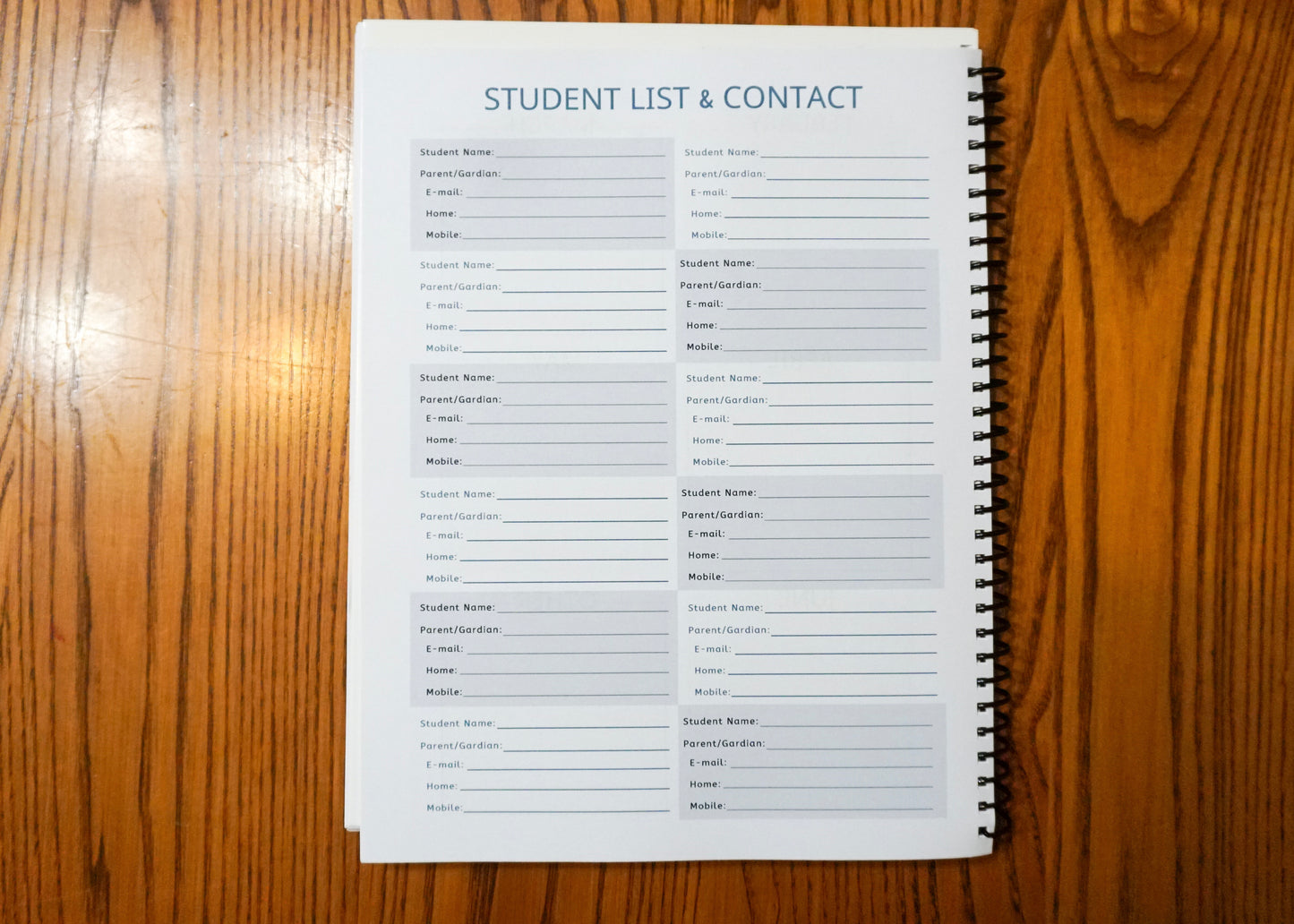 In Bloom Teacher Planner (Dated 2024-2025)