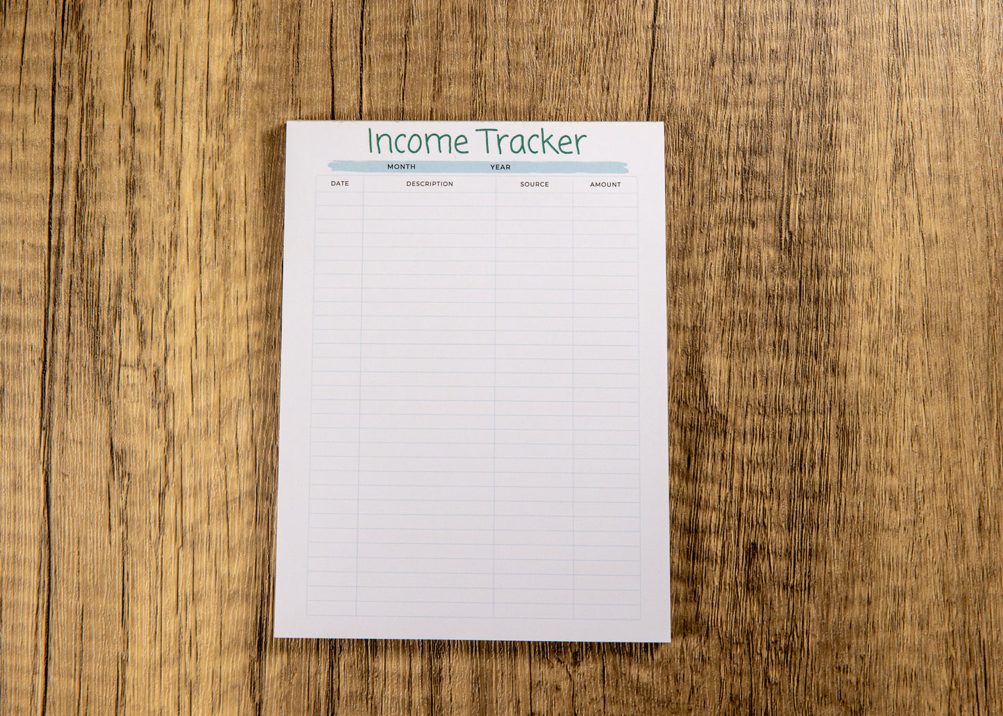 Income Tracker (Travel Size)