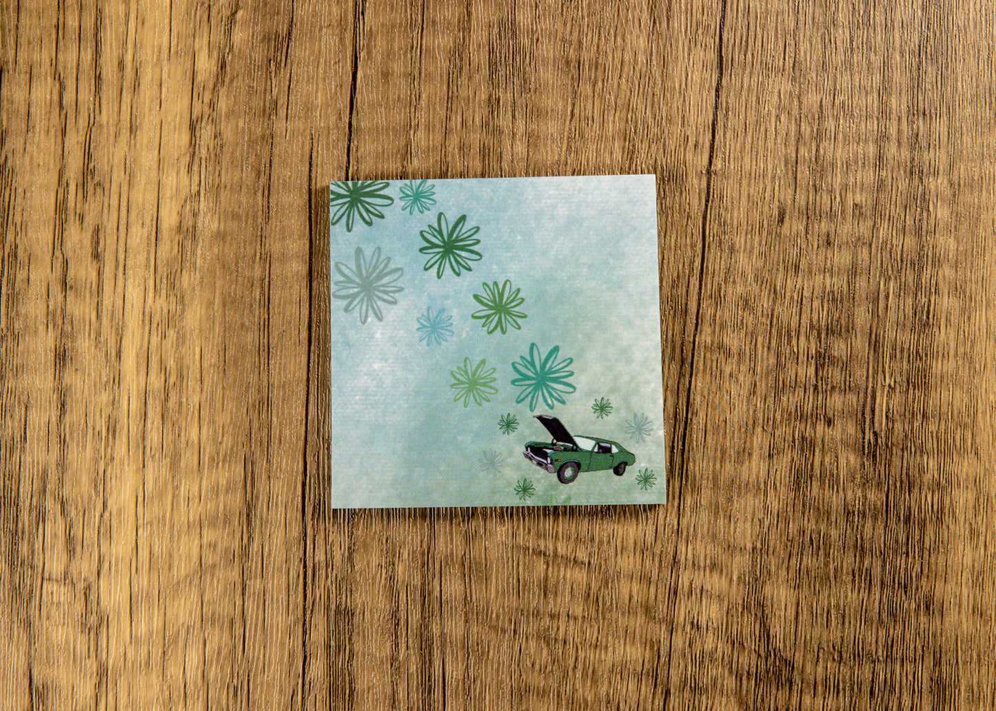 Oasis Nova Floral Sticky Note