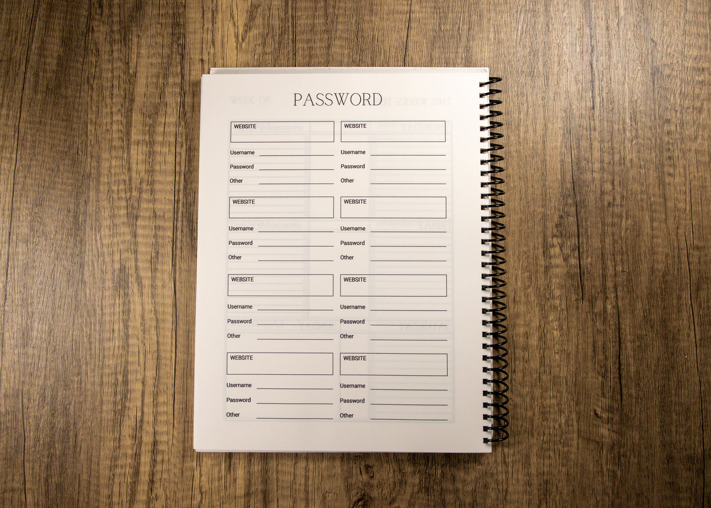 You Are Beautiful Planner